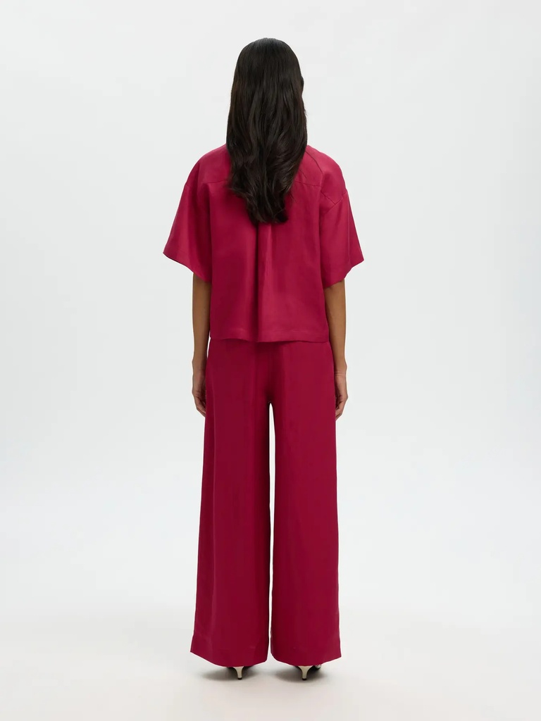 2/4 Boxy Linen Shirt Lyra Anemone