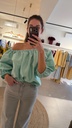 Off Shoulder Top Chloé Mint