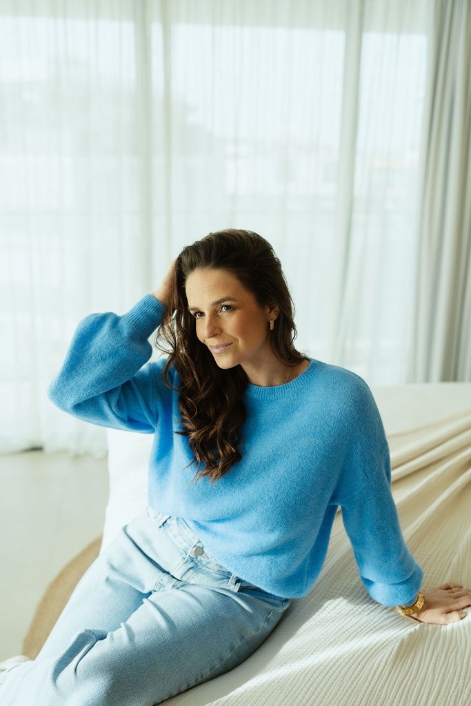 Alicante Knit Light Blue