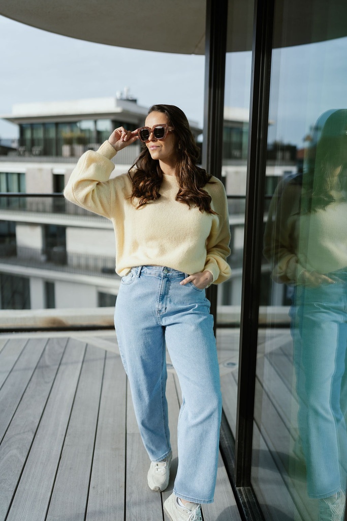 Alicante Knit Pastel Yellow