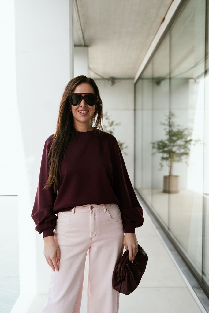 SC Blouse Sweater Grape