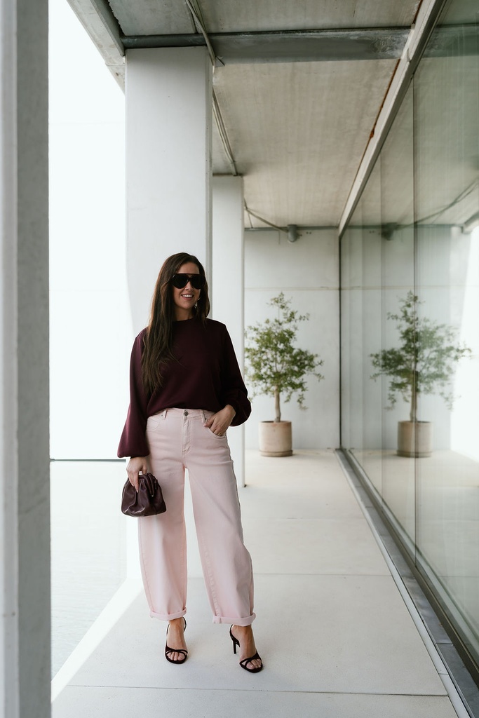 SC Blouse Sweater Grape