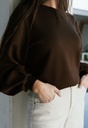 SC Blouse Sweater Chocolate