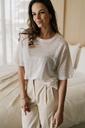 Vilja Linen Tee White