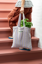Naram Totebag Lilac & Neon Yellow