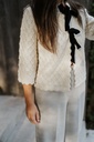 Egsa 3/4 Knit Cardigan Birch