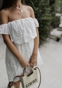 Fran Dress Broderie White
