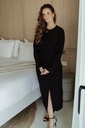 Fusion Long Dress Black