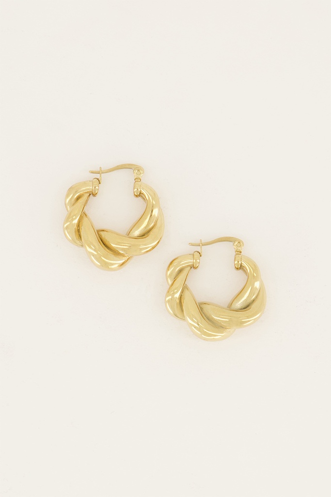 My Earrings Braided