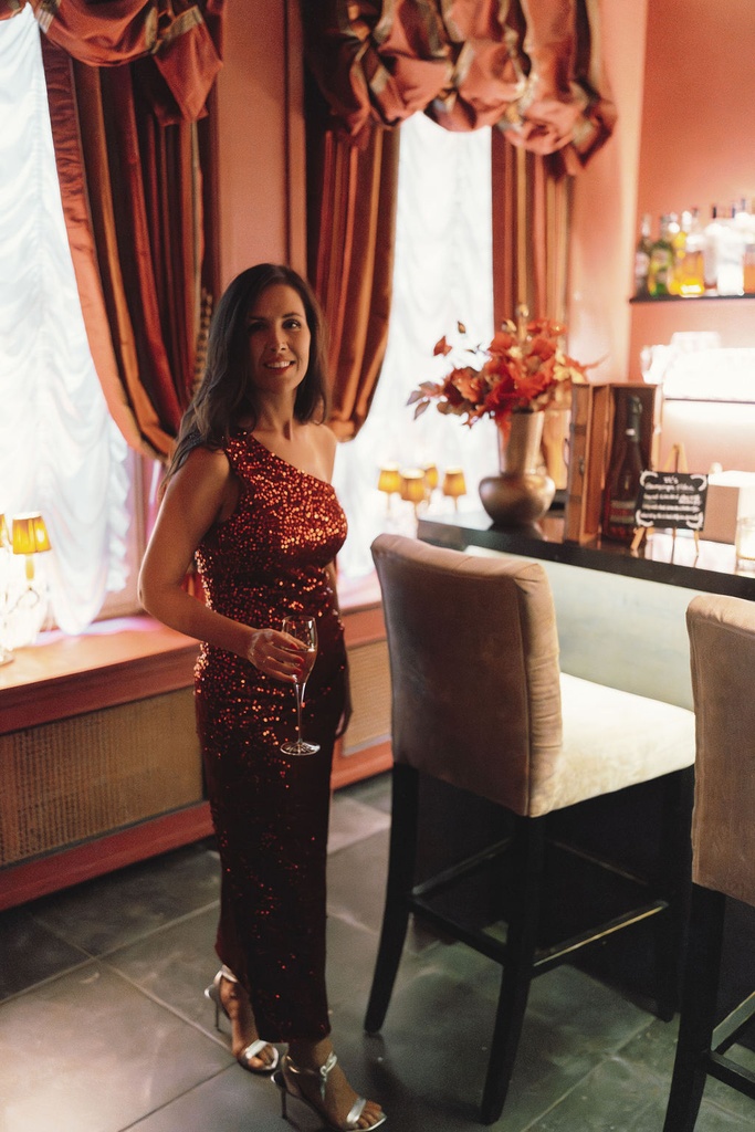 Axelle Dress One Bordeaux