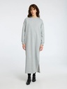 Gia Ankle Dress Light Grey