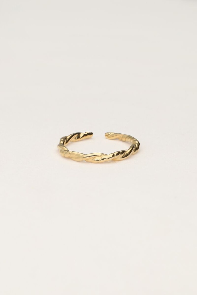 My Ring Vintage Twisted Gold