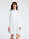 Mairin Stripedshirt Tunic Bright White