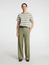 Essential Striped Boxy Tee Vetiver