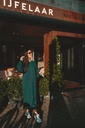 SC Blouse Sweater Dress Green