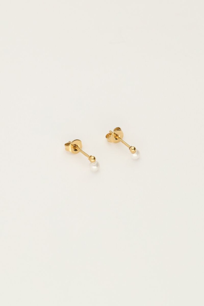 My Oorringen Studs Imitatieparel