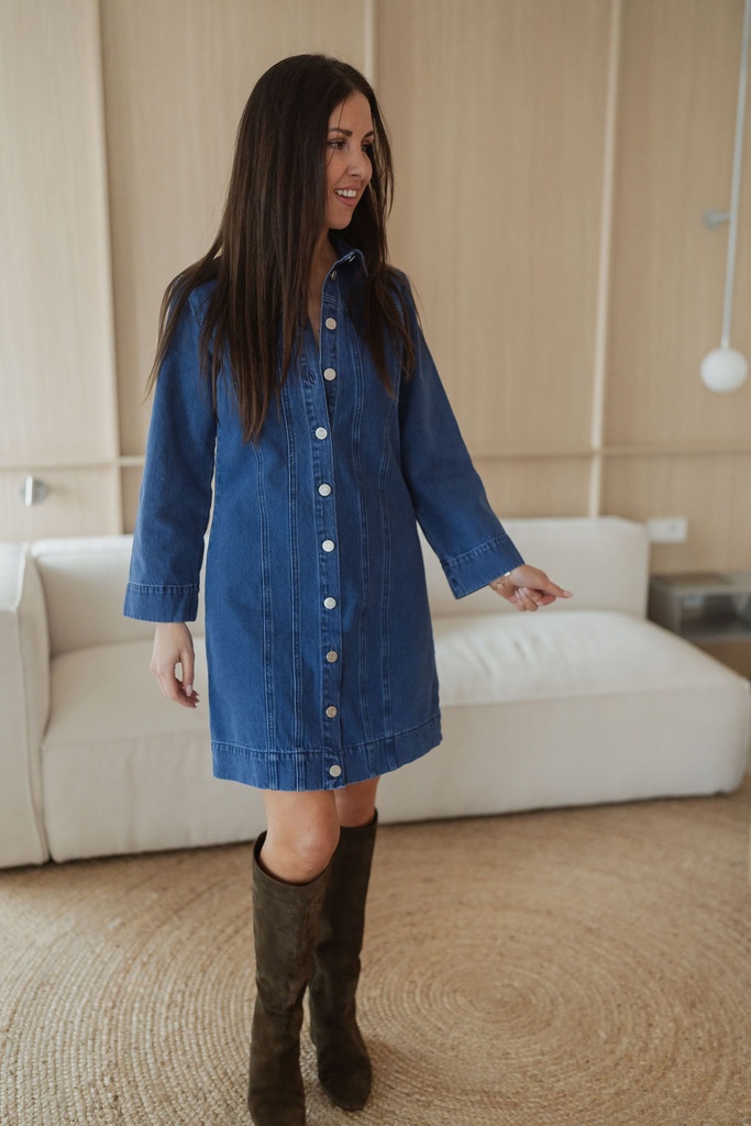 Violetta Dress  Blue