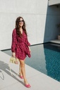 SC Printed Dress Tye Dye