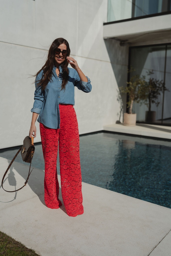 Ginny Denim Shirt Blue