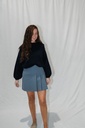 Kiara Mini Skort Blue Melange