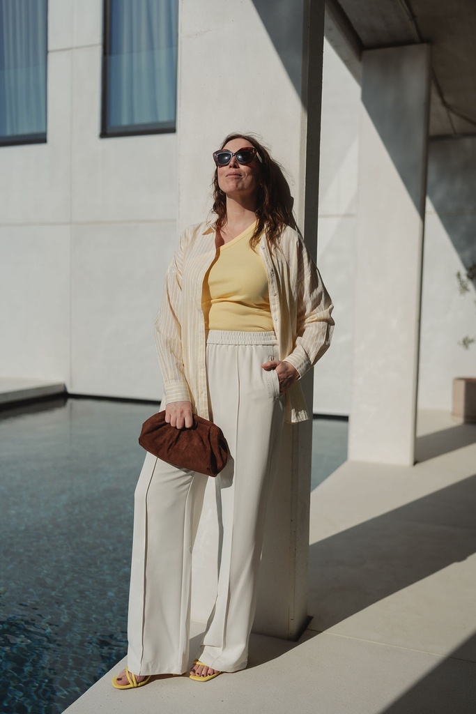 H&Y Hana Pants Ecru