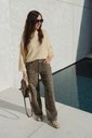 PREORDER Wide leg jeans Leopard
