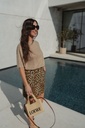 Leonora Denim Skirt Nomad Leopard