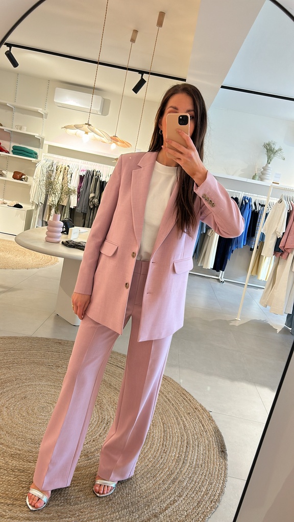 Rita Relaxed Blazer Bleached Mauve