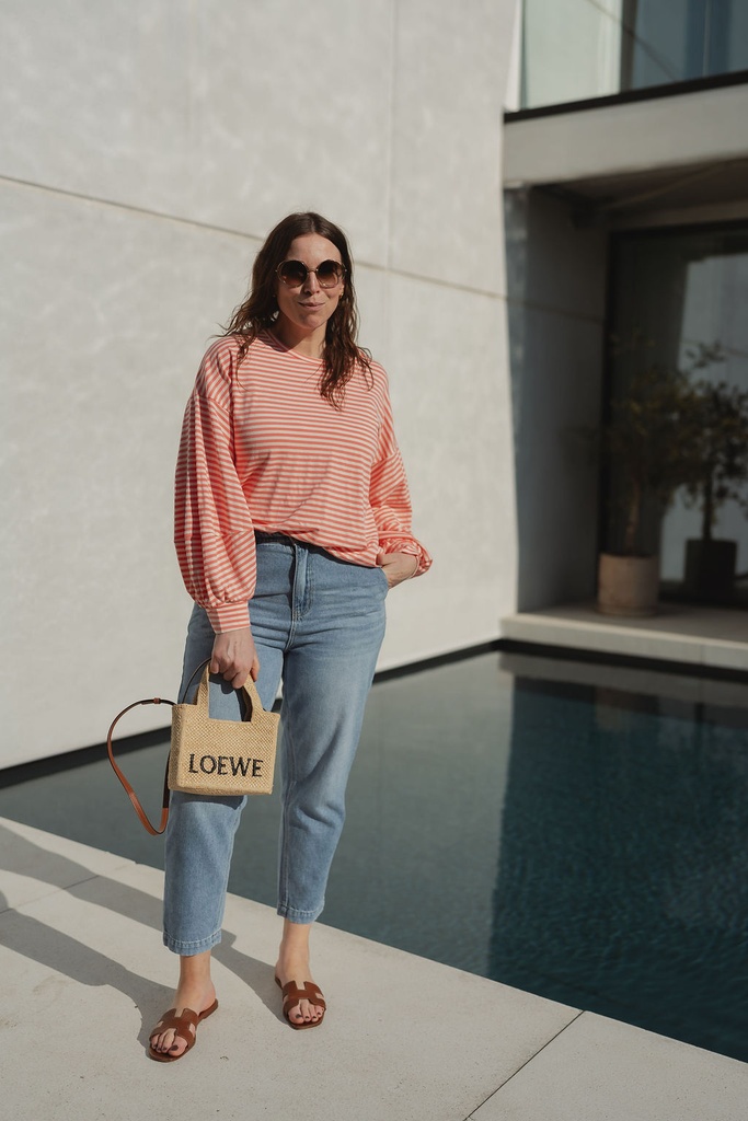 Shirt Max Striped Coral
