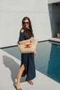 Dress Obi Navy