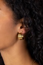 MY Earrings Multi Rows Gold