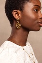 MY Earrings Ionic Drop Gold