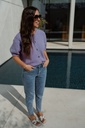 Cardigan SS Cadiz Lila