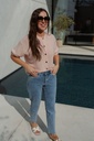 Cardigan SS Cadiz Pastel Pink