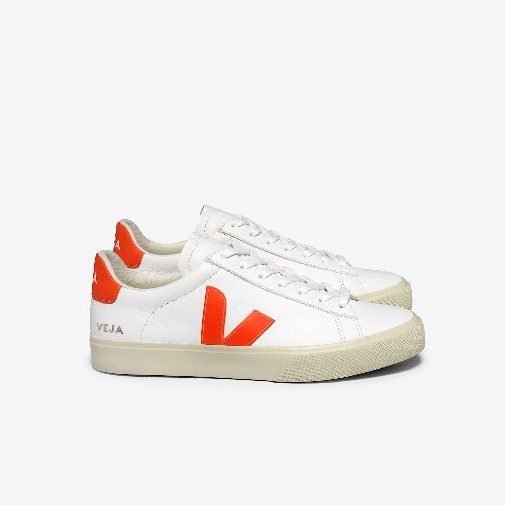 Veja Campo White Orange Fluo