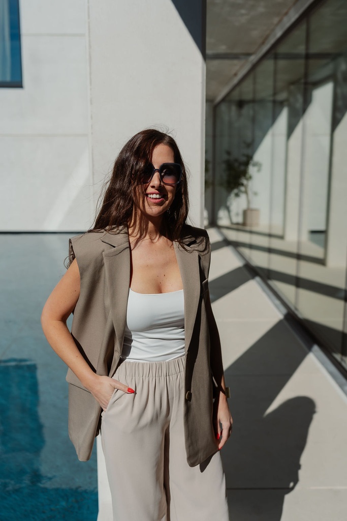 Emmi Vest NS Taupe