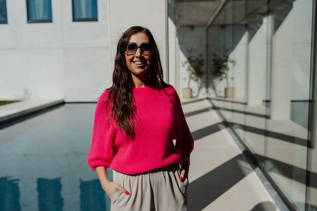 Summer Knit Fuxia Fluo