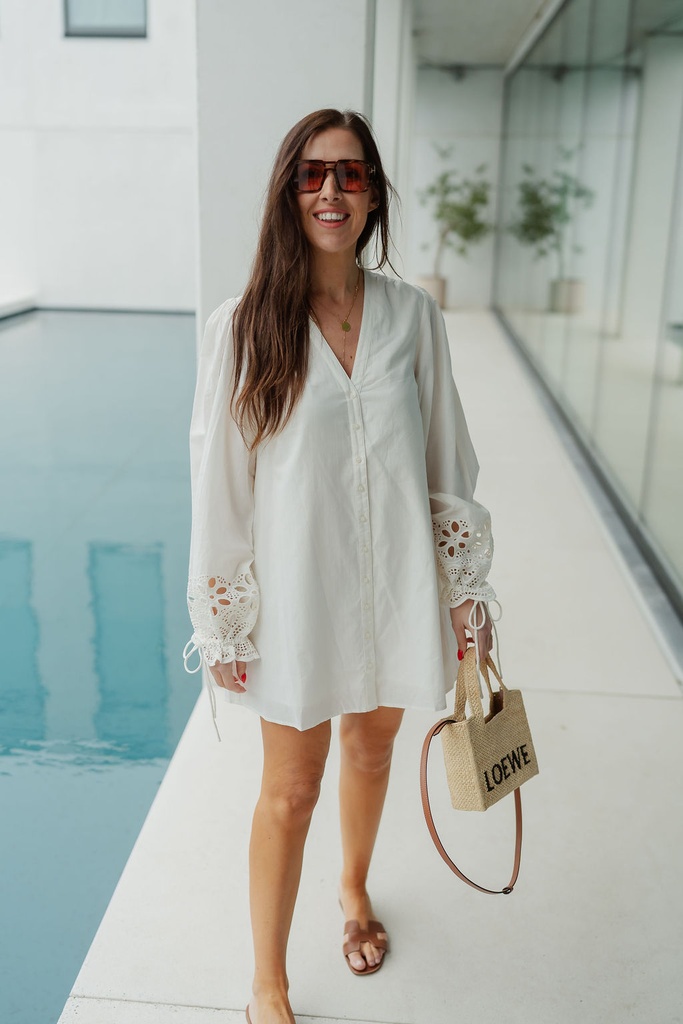 Dress Vivien Optic White