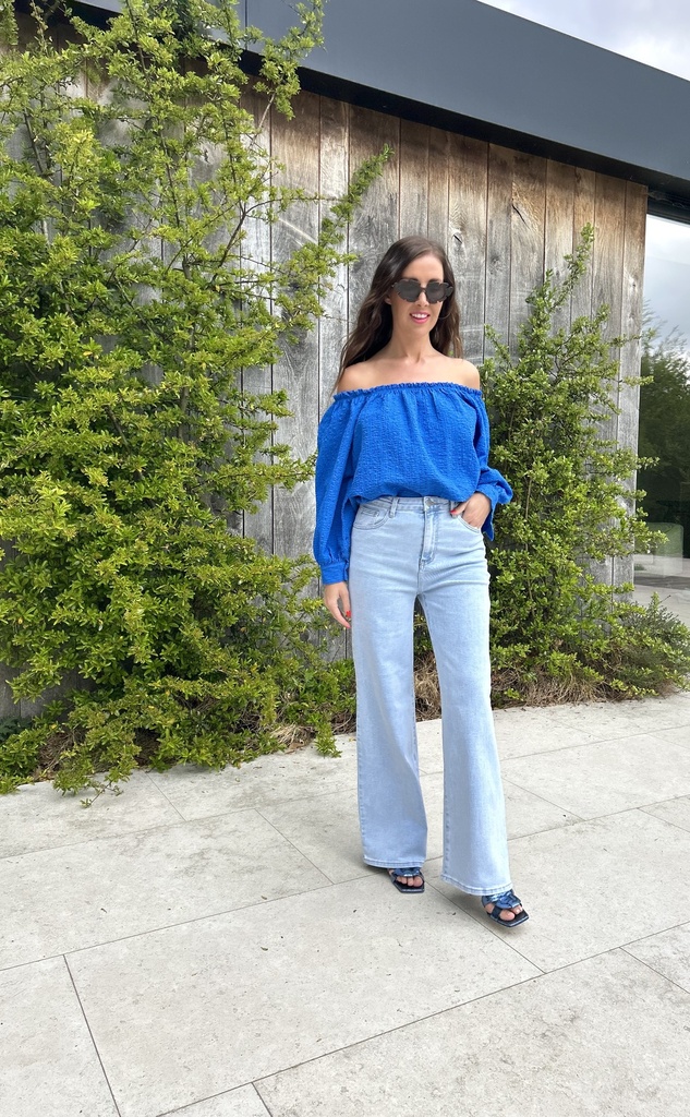 SC Wide Leg Jeans Light Blue