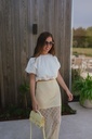 Cura Ankle Skirt Yellow