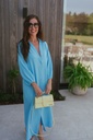Tetra Shirt Dress Liv Turchese