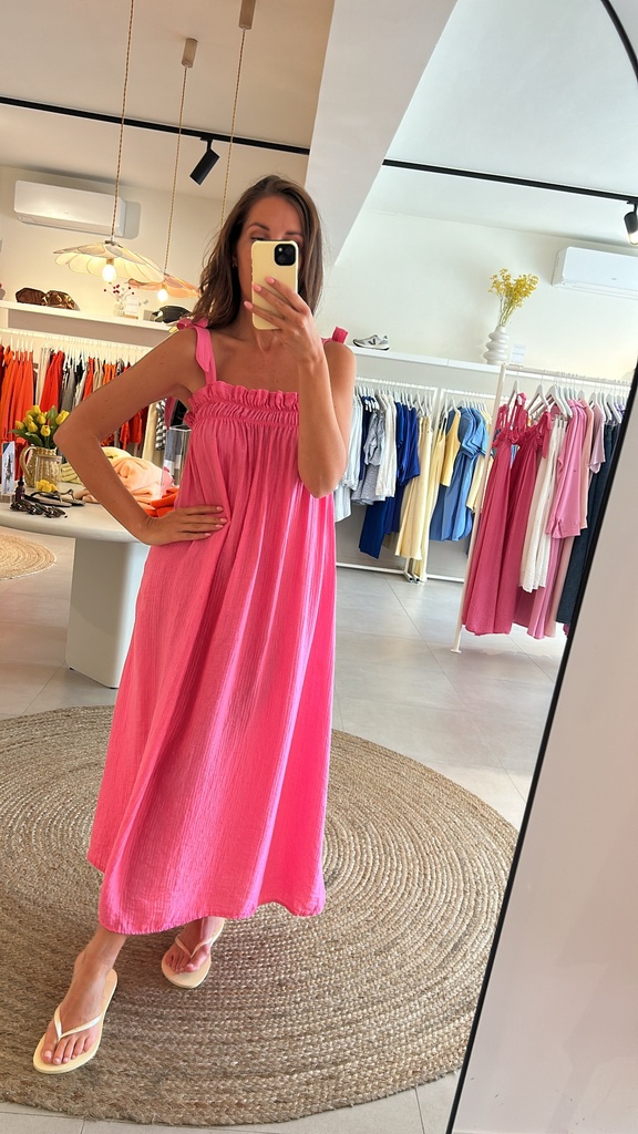 Strap Dress Pink
