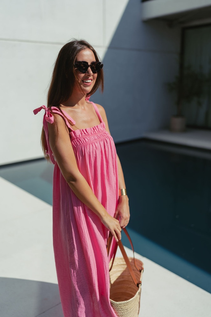 Strap Dress Pink