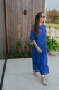 Dress Lacely Dazzling Blue