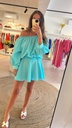SC Off Shoulder Blouse Emma Aqua