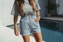 Denim Short Light Blue