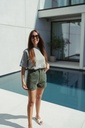 Denim Classic Short Khaki