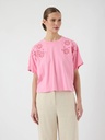 Sally Boxy Tee Sachet Pink