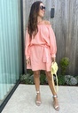 Off Shoulder Dress Emma Peach