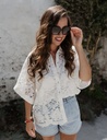 Shirt Milvo 2/4 Star White
